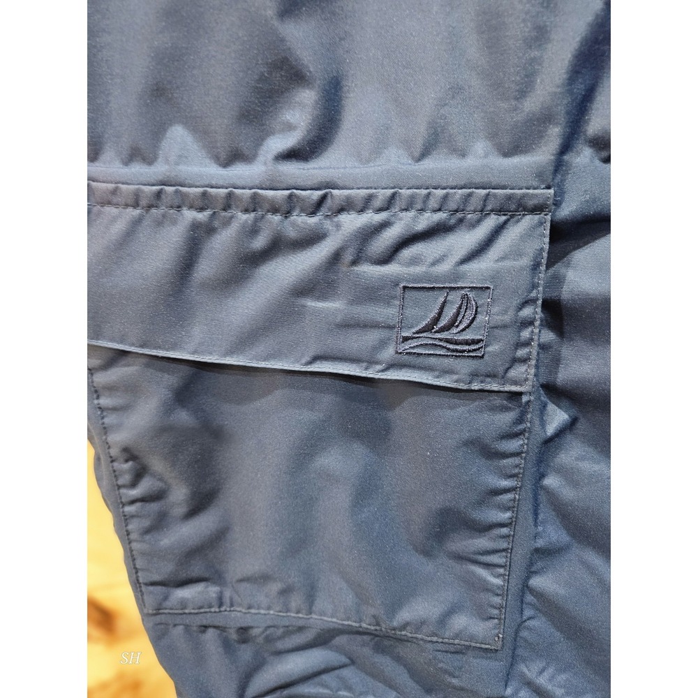 Vintage Pro Rainer Waterproof Fishing Rain Bib Overalls 2XL Navy Heavy Duty - Picture 2 of 9